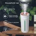 thumbnail image 3 of Mini Mist Humidifier Auto stop Ultra Quiet(plug-in,white), 3 of 5