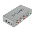 thumbnail image 1 of YPbPr To CVBS Converter, YPbPr To AV Video Converter 1080P60 Excellent Heat Dissipation Support PAL and NTCS Video Capture  for DVD for TV, 1 of 7