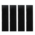 thumbnail image 1 of koolsoo 4 PCS Surfboard Adhesive Traction Pads Surf Paddle Shortboard Funboard Mat Black, 1 of 9