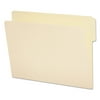 Heavyweight Manila End Tab Folders 9" Front, 1/3-Cut Tabs, Top Position, Letter Size, 100/Box