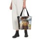 thumbnail image 5 of Balery Cat In Sun Hat Bolsa de Hombro con Diseño, Bolsa Grande y Duradera, Bolsa Versátil para Compras, 5 of 6