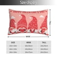thumbnail image 2 of Sikiie Gnomes Hold The Letters LOVE Pillow Covers, Throw Pillow Case Cushion Covers,Cushion for Bedroom,Couch,Home-14"x20", 2 of 6