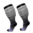thumbnail image 1 of Plus size plus fat compression socks American style vein second grade elastic socks fat calf socks, 1 of 5
