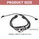 thumbnail image 2 of Pulsera de fútbol de 3 piezas, pulsera trenzada con dijes de fútbol, pulsera de fútbol, 2 of 7