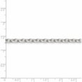 thumbnail image 4 of Sterling Silver 4.5mm Cable Chain (28 X 4.5) Made In India qcl120-28, 4 of 5