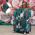 thumbnail image 4 of Boston Terrier with Bones and Paws Luggage Cover Fashion Suitcase Cover Baggage Covers Fit 25-28 Inch Luggage (Go Travel), 4 of 5