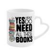 thumbnail image 1 of Book Mug Book Theme Ceramic Mug 11oz Mug for Daily for Present, 1 of 6