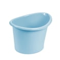 thumbnail image 4 of Cubo de baño,Cubo de baño Bañera Bañera,Bañera portátil con asiento para sentarse y sumergirse,Cubo de bañera para bañera infantil,Cubo de bañera Cubo de ducha azul, 4 of 8