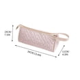 thumbnail image 2 of Pisexur Belleza Maquillaje Bolsa organizadora de viaje, bolsa de almacenamiento portátil que puede guardar secador de pelo y accesorios, viene con un asa lindapara mujeres y hombres, 2 of 4