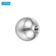 thumbnail image 3 of Uxcell Bouton Écrous Boule M4x15mm, Lot de 3 Filetages en Acier Inoxydable 304 Couvercle à Vis Rond pour Trou de Store, Argent, 3 of 6