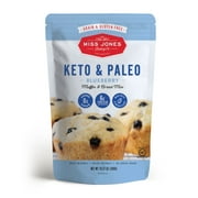 Miss Jones Baking Co. Keto & Paleo Blueberry Muffin & Bread Mix, Gluten Free, 10.57 Oz
