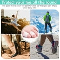 thumbnail image 6 of Pinkiou Gel Toe Sleeves Toe Protector Relieving Toe Pain Reduce Irritation from Shoes Corn Pad Protectors for Calluses, Blisters, Toes and Fingers 5 Pack, 6 of 7