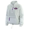 thumbnail image 2 of Women's WEAR by Erin Andrews White Minnesota Vikings Polar Fleece Half-Zip Jacket, 2 of 5