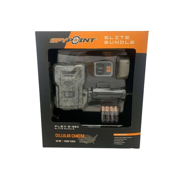 SpyPoint Cellular Camera Flex G-36C Elite Bundle 3