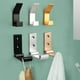 thumbnail image 2 of Toystoory Folding Hanging Hooks Aluminium Alloy Towel Foldable Strong Bearing Clothes Hanger Rack Home for Bathroom Bedroom Living Room Type10 NO10 Toystoory JJ17505-02, 2 of 6