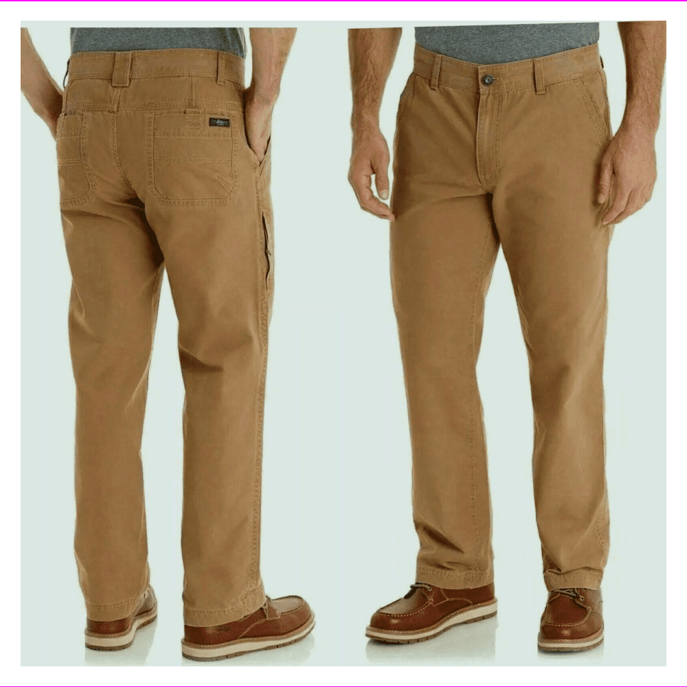 G.H. Bass - GH BASS and Co Men Relaxed Fit Straight Leg Canvas Side ...