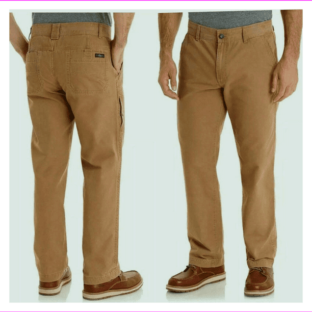 G.H. Bass GH BASS and Co Men Relaxed Fit Straight Leg Canvas Side Zipper Pocket Terrain Pant