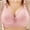 Pinks, variant on Women’s Plus Size Bras No Underwire Full Cup Lifting Bras Deep V Push up Support Everyday Comfy Bralettes