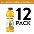 thumbnail image 2 of Honest Blood Orange Mango Flavored Herbal Tea-KO Bottles, 16.9 fl oz, 12 Pack, 2 of 10