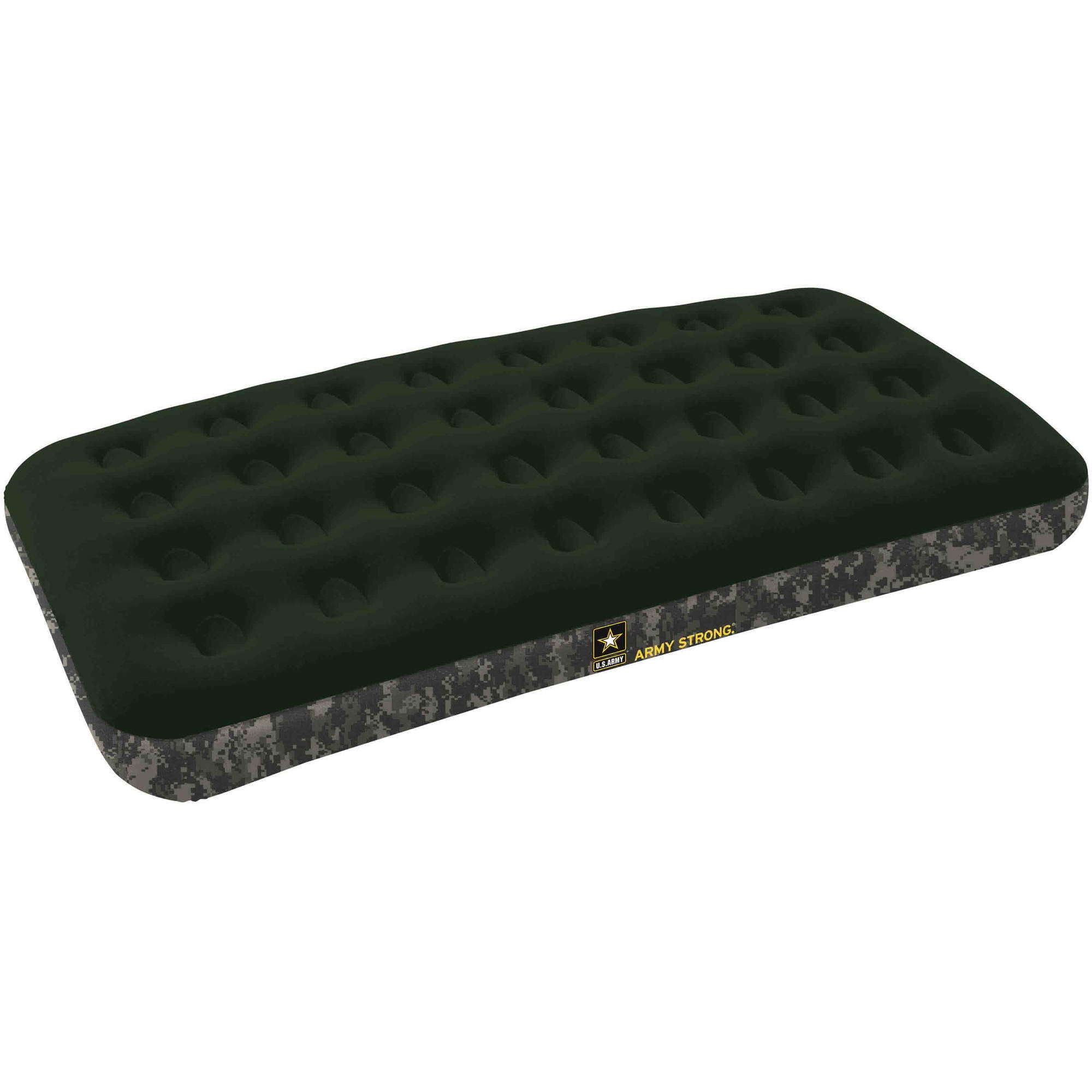 Bestway Us Army Flocked Air Bed Twin Com