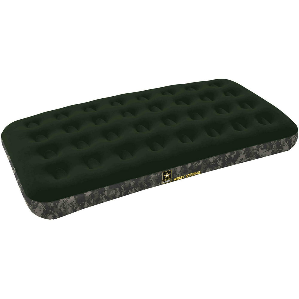 Bestway US Army Flocked Air Bed, Twin