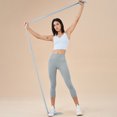 thumbnail image 4 of Sevpuikl Women's high waist capri leggings Tummy Control Butt Lifting Soft Elastic for Yoga Running Cycling Fitness(Grey,M), 4 of 7