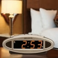 AcuRite Digital Alarm Clock with SelfSetting IntelliTime®, Dimming