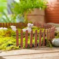 thumbnail image 6 of Wooden Miniature Garden Fence 90X5Cm Decorative Landscape Border For Diy Crafts Dollhouse Succulent Planter Toy House Shadow Box, 6 of 9
