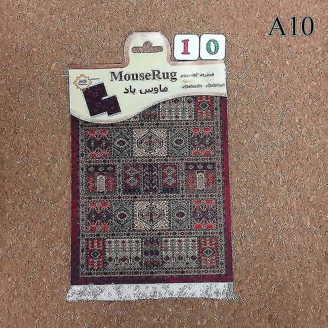 Tapis Rectangulaire Persan Mini Tapis Tissé Tapis de Souris Tapis à Franges Meilleur Cadeau