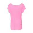 thumbnail image 2 of Richie House Girls' Short Sleeve Top with Pocket RH1939, 2 of 2