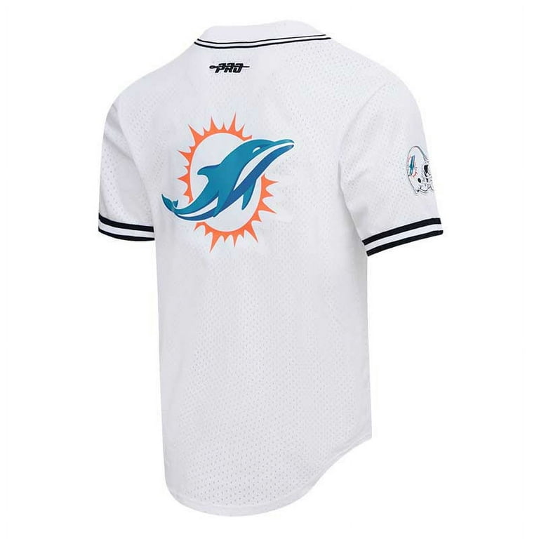 Men s Pro Standard Tyreek Hill White Miami Dolphins Mesh Baseball