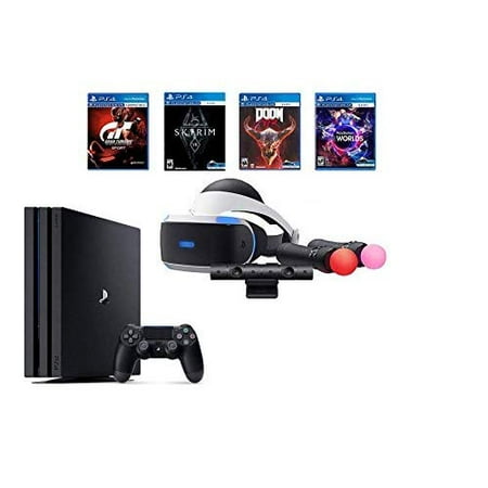 Refurbished PlayStation PS4 Pro Bundle VR PS4 Pro 1TB (Best Ps4 Bundle Deals Uk)