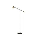 thumbnail image 2 of Adesso Collette - Lampe de Sol - LED - 9 W - Noir, Laiton antique, 2 of 2