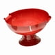 thumbnail image 5 of Frutero con pedestal, frutero con pie, bandeja decorativa moderna para servir Rojo, 5 of 8