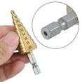 thumbnail image 2 of HSS Steel Step Cone for Drill Bit Hole Cutting Tool 4-20mm, 2 of 8