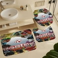 thumbnail image 6 of Roblox Power 4 Pcs Shower Curtain Sets Non-Slip Rugs Bath Mat Toilet Cover U Shaped Mat for Bathroom Decor Bathroom Set 72" X 72", 6 of 8