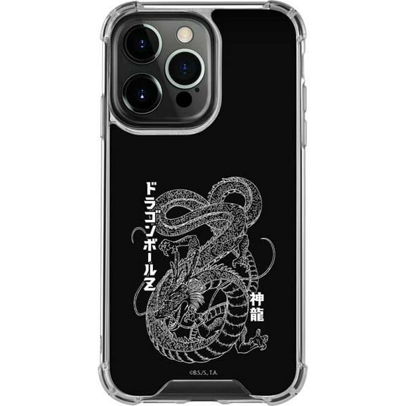 Skinit Dragon Ball Z Negative Shenron iPhone 14 Pro Clear Case