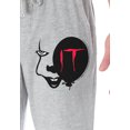 thumbnail image 3 of IT The Movie Men's Pennywise Face and Balloon Loungewear Pajama Pants, 3 of 5