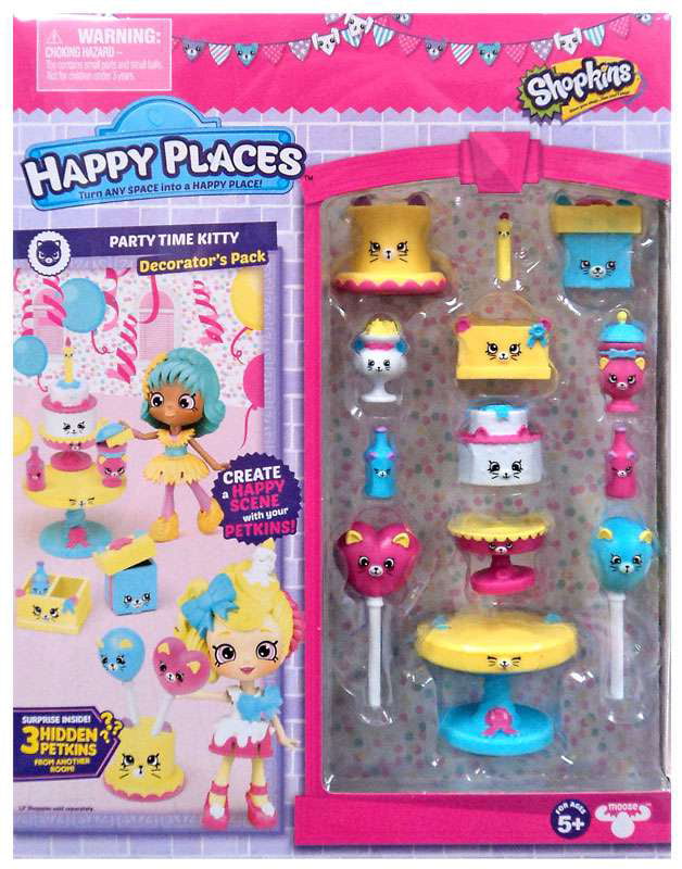 ONE SUPPLIED you choose Shopkins Happy Places Decorator Pack 