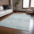thumbnail image 6 of Dalyn Rugs Machine Washable Indoor/Outdoor Chantille Teal 2'6" x 3'10" Rug, 6 of 9