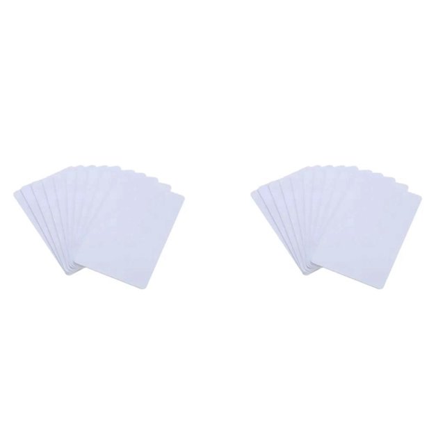 20 Pcs RFID NFCsmart Puce Badge Clone 0 Secteur Étiquette Inscriptible Contrôle d'Accès UID Carte Mince 13.56Mhz Clé de Copie Réinscriptible