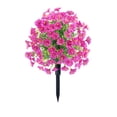 thumbnail image 2 of Artificial Flowers with Ground Spikes for Outdoor - UV-Resistant Fake Plants, No Fade Faux Plants for Porch, Garden, Yard & Patio Decor, 2 of 9