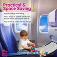 thumbnail image 3 of FIVESTARBABY Cama de avión para niños pequeños: lo último en elementos esenciales de viaje en avión para niños | Extensor de asiento de avión portátil para niños | Cama de avión perfecta para niños pe, 3 of 5