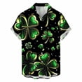 thumbnail image 6 of Tauxra Men's Short Sleeve Button Down Shirt, Casual Printed Shirt for Summer, and Breathable Daily Wear Shirt with Turn Down Collar, 6 of 6