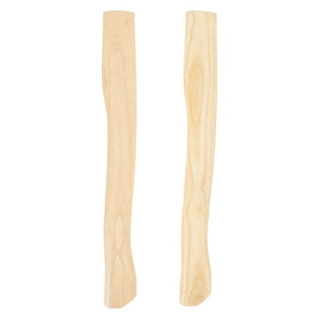 

Chidian 2pcs Wooden Axe Replacement Hatchet Handle Wooden Grip Replacement 36cm