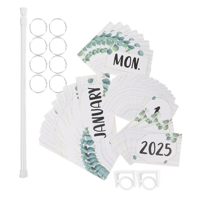 KAKOWELY 1 Set Classroom Flip Calendar For Bulletin Board Easy To Install Retro Classroom Decor Retro Classroom Decor Cute Calendar Office Calendar,16.14X"X0.79"X0.79"