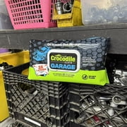 Crocodile Cloth Large Garage Cleaning Wipes, 90 Count, 10x15 Inches, For Interior & Degreasing