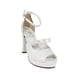 thumbnail image 1 of Sandalia de vestir Tacones Mujer Sintetico Blanco Leon 8407, 1 of 4