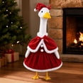 thumbnail image 5 of AZXY Christmas Porch Goose Outfits, Porch Goose Clothes, 23 Inch Goose Costume Dress for Cement & Plastic Porch Goose Statue, Duck Clothes, Outdoor Yard Lawn Patio Garden Porch Statue Decor, 5 of 7