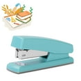 thumbnail image 3 of Paper Stapler, Easy Operation Ergonomic Stapler  for Office Light Blue,Light Green, 3 of 7